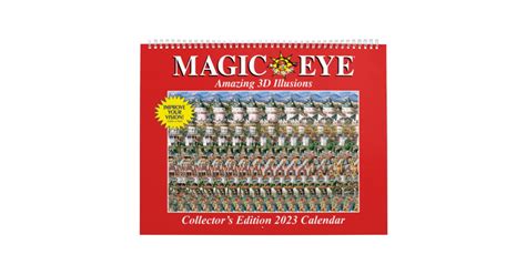 Magic eye calendar